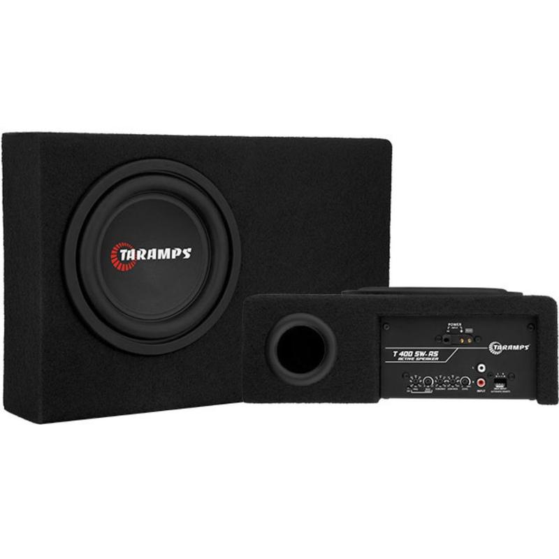 Caixa De Som Ativa Slim Taramps T 400 Sw-as Subwoofer 8 Polegadas